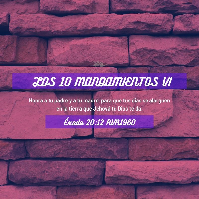 Los diez mandamientos VI