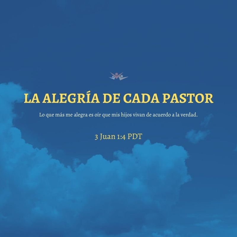 La alegría de cada pastor