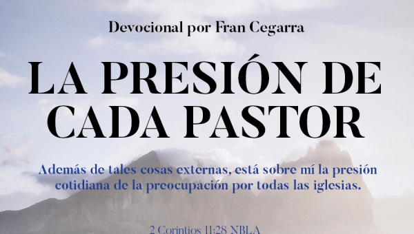 La presión de cada pastor