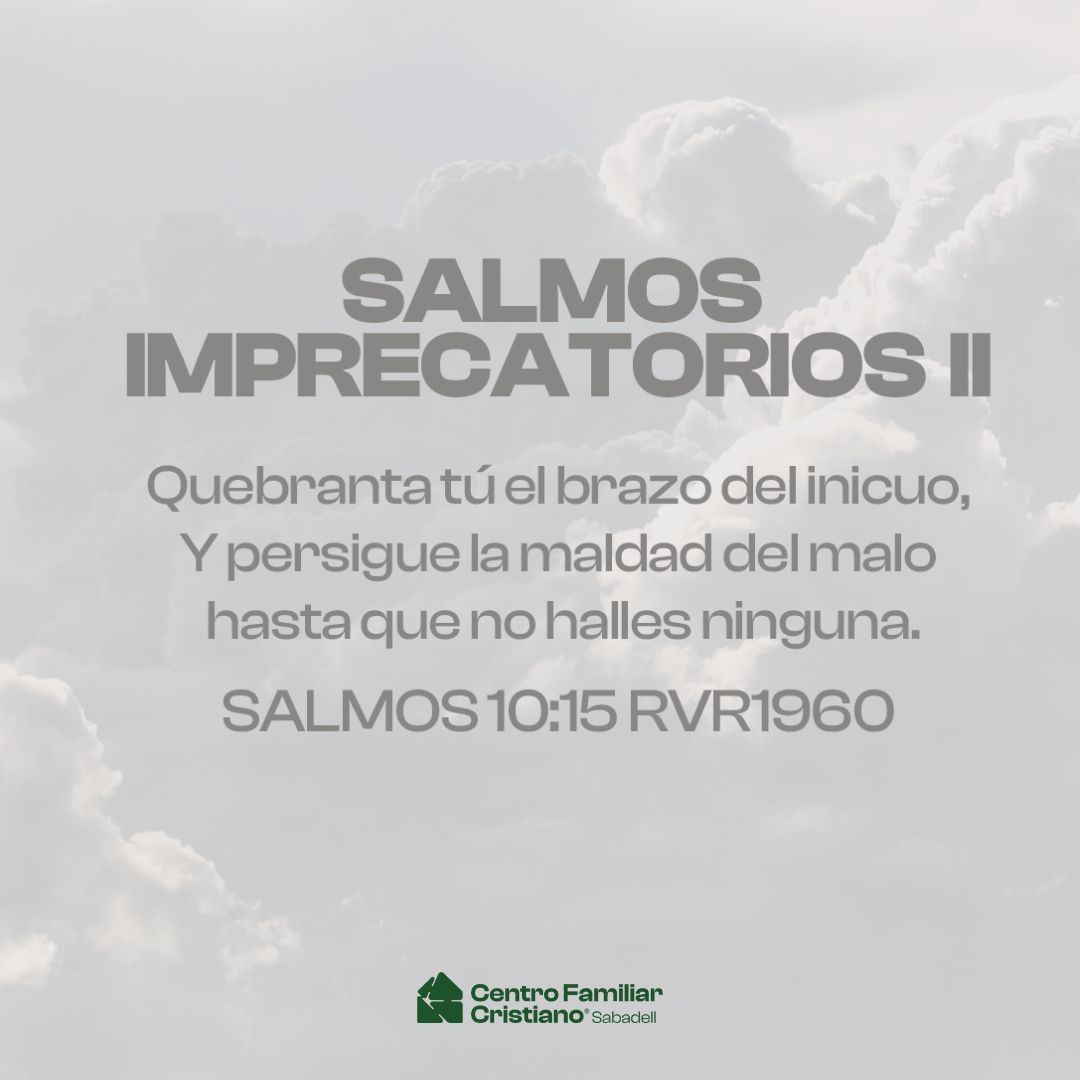 SALMOS IMPRECATORIOS II