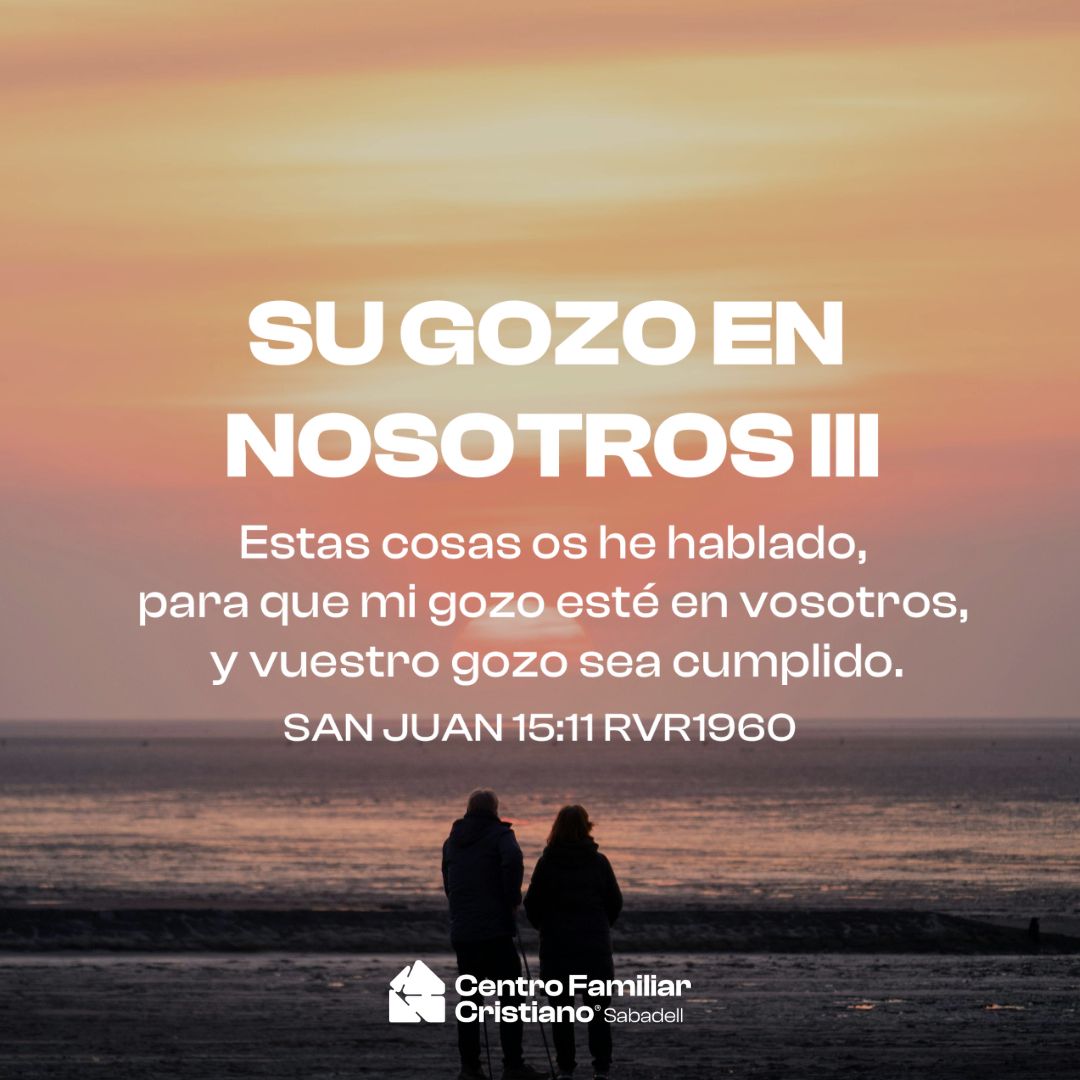 SU GOZO EN NOSOTROS III